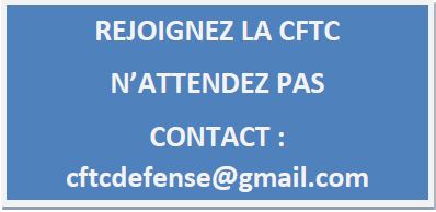 Rejoignez la CFTC Défense  - Appel à la GREVE le 9 mai 2019